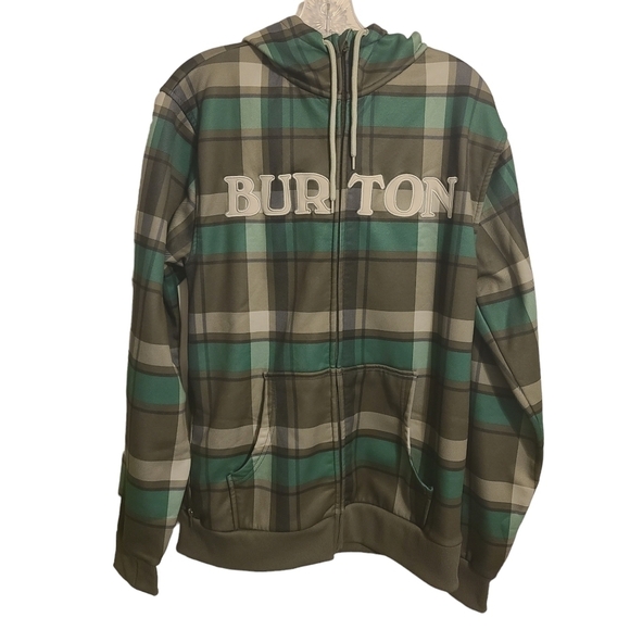 Burton Other - Burton Snowboards | Men's Camo Print Full Zipper Hoodie Sweatshirt (Size Medium)
